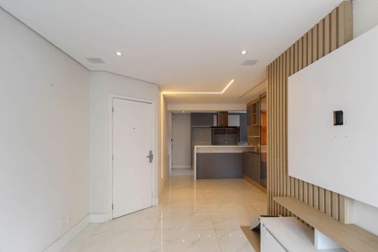 Sala de apartamento à venda com 3 quartos, 98m² em Vila Independencia, São Paulo