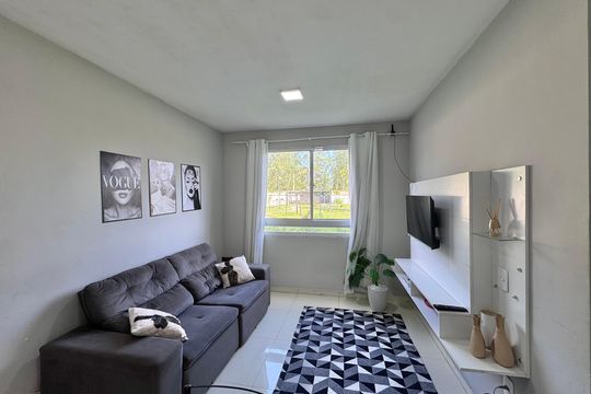 Sala de apartamento à venda com 2 quartos, 45m² em Recreio dos Bandeirantes, Rio de Janeiro