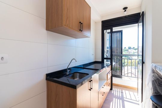 Cozinha de apartamento para alugar com 1 quarto, 28m² em Jardim Sao Paulo(zona Norte), São Paulo
