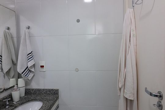 Quarto 1 - Suíte Banheiro  de apartamento à venda com 3 quartos, 70m² em Planalto, São Bernardo do Campo