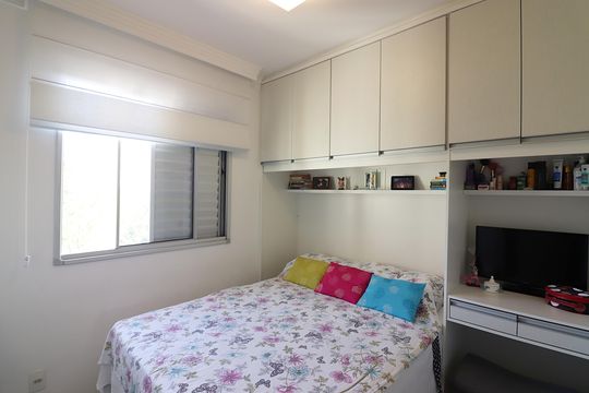 Quarto 1 - Suíte de apartamento à venda com 3 quartos, 70m² em Planalto, São Bernardo do Campo