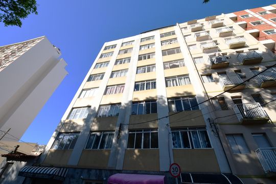 Fachada do Prédio de kitnet/studio para alugar com 1 quarto, 51m² em Botafogo, Campinas