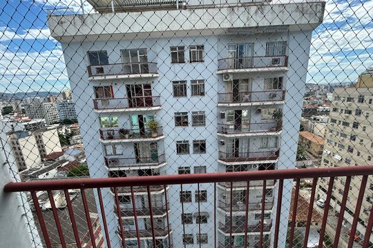Varanda da Sala de apartamento à venda com 2 quartos, 69m² em Méier, Rio de Janeiro