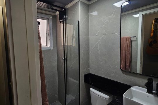 Banheiro de apartamento à venda com 2 quartos, 41m² em Jardim Celeste, São Paulo