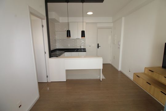 Sala de apartamento para alugar com 1 quarto, 33m² em Jardim Esplanada, São José dos Campos