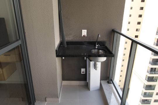 Sala de apartamento para alugar com 1 quarto, 33m² em Jardim Esplanada, São José dos Campos