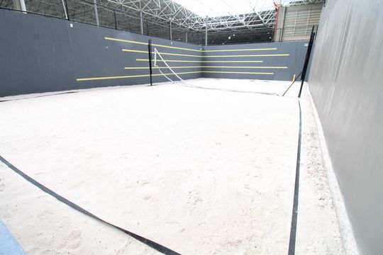 Área comum - Quadra Esportiva de apartamento para alugar com 1 quarto, 33m² em Jardim Esplanada, São José dos Campos
