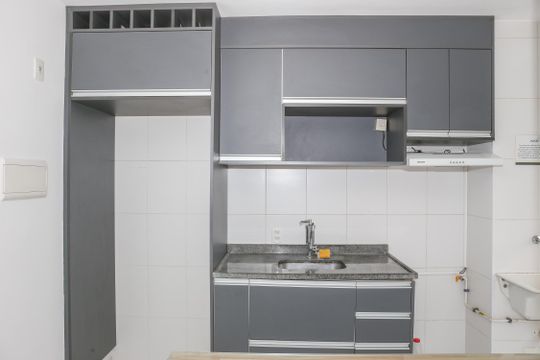 Cozinha e Área de Serviço de apartamento à venda com 1 quarto, 37m² em Água Branca, São Paulo