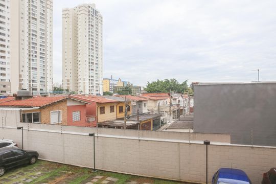 Vista da Sala de apartamento à venda com 1 quarto, 37m² em Água Branca, São Paulo