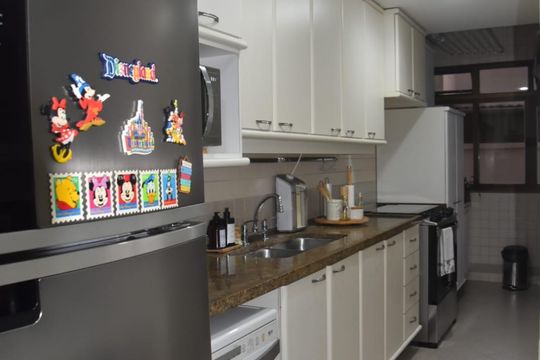 Cozinha de apartamento à venda com 5 quartos, 165m² em Tijuca, Rio de Janeiro