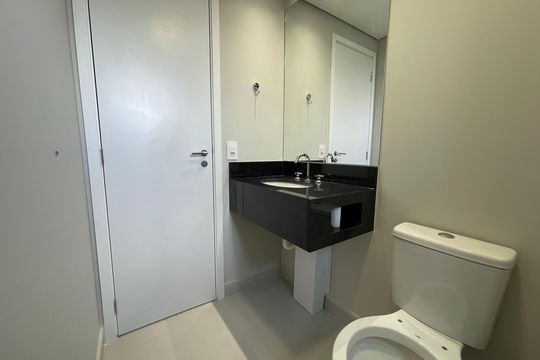 Banheiro da Suíte de apartamento para alugar com 2 quartos, 84m² em Butantã, São Paulo