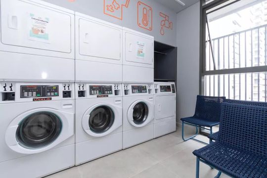 Area Comum de apartamento à venda com 1 quarto, 36m² em Santo Amaro, São Paulo