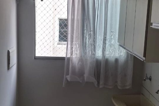 Cozinha de apartamento para alugar com 2 quartos, 45m² em Loteamento Parque São Martinho, Campinas