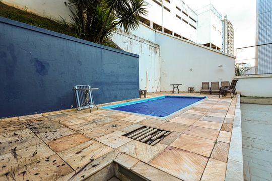 Área comum - Piscina de apartamento para alugar com 3 quartos, 250m² em Buritis, Belo Horizonte