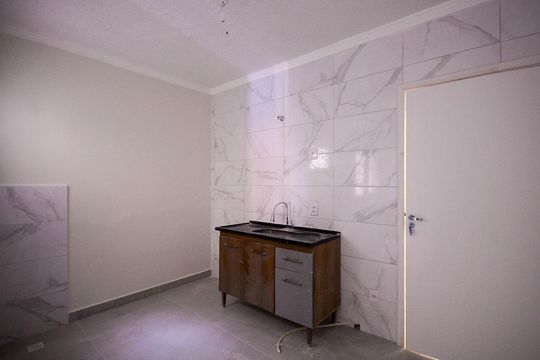 Sala/Cozinha  de apartamento para alugar com 1 quarto, 40m² em Sacomã, São Paulo