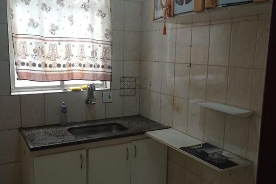 Cozinha de apartamento à venda com 2 quartos, 53m² em Santa Branca, Belo Horizonte