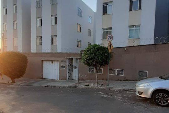 Fachada de apartamento à venda com 2 quartos, 53m² em Santa Branca, Belo Horizonte
