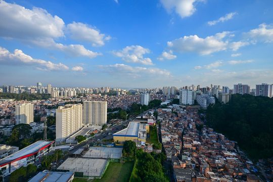 Vista de apartamento à venda com 2 quartos, 63m² em Fazenda Morumbi, São Paulo