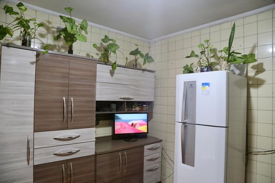 Cozinha de casa à venda com 2 quartos, 100m² em Jardim São Luís, São Paulo