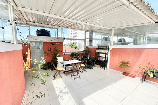 Varanda gourmet de apartamento à venda com 2 quartos, 86m² em Santa Teresinha, São Paulo
