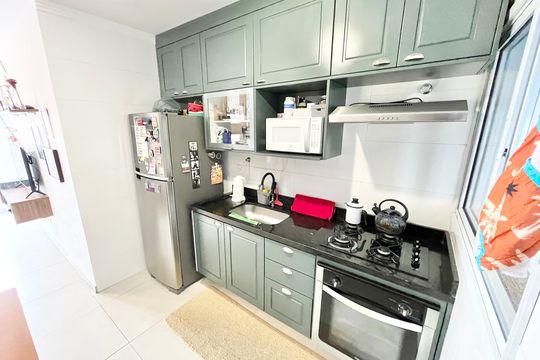 Cozinha de apartamento à venda com 2 quartos, 86m² em Santa Teresinha, São Paulo