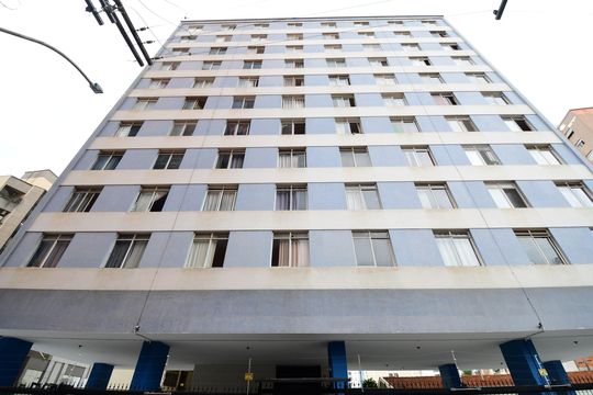 Fachada do Prédio de kitnet/studio à venda com 1 quarto, 40m² em Centro, Campinas