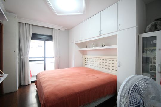 Quarto 3 de apartamento para alugar com 4 quartos, 162m² em Vila Andrade, São Paulo