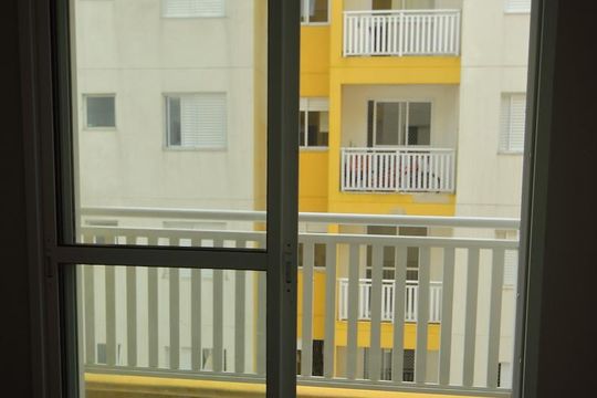 Varanda da sala de apartamento à venda com 2 quartos, 47m² em Irajá, São Bernardo do Campo