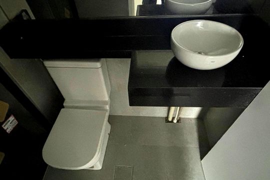 Banheiro  de apartamento à venda com 2 quartos, 47m² em Irajá, São Bernardo do Campo