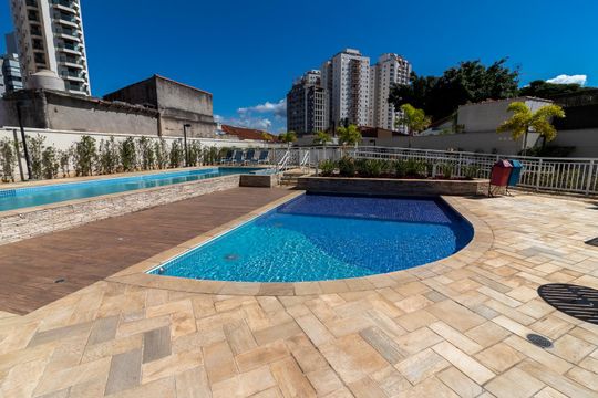Área comum - Piscina de apartamento à venda com 3 quartos, 83m² em Mandaqui, São Paulo