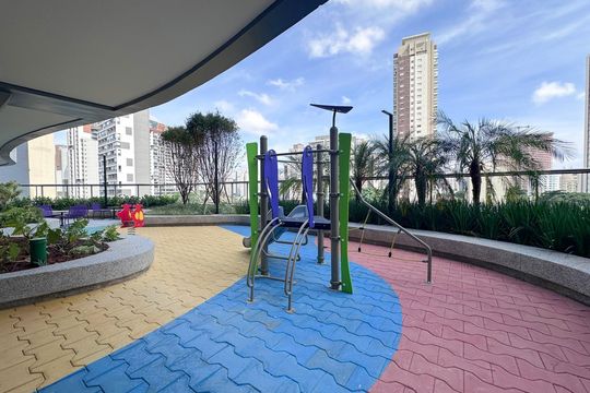 Área comum - Playground de apartamento à venda com 1 quarto, 50m² em Jardim das Acacias, São Paulo