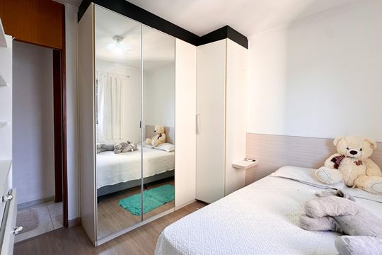 Quarto 2 de apartamento à venda com 3 quartos, 67m² em Baeta Neves, São Bernardo do Campo
