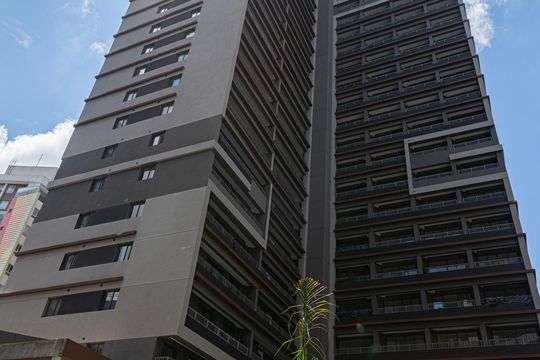 Fachada de kitnet/studio para alugar com 1 quarto, 26m² em Bela Vista, São Paulo