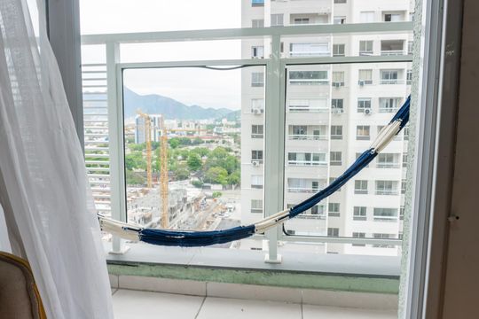 Varanda de apartamento para alugar com 2 quartos, 44m² em Santo Cristo, Rio de Janeiro