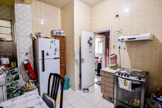 Cozinha e Área de Serviço de apartamento à venda com 3 quartos, 90m² em Engenho Novo, Rio de Janeiro