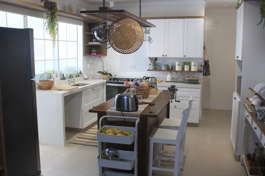 Cozinha de apartamento à venda com 3 quartos, 130m² em Barcelona, São Caetano do Sul