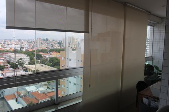 Varanda de apartamento à venda com 3 quartos, 130m² em Barcelona, São Caetano do Sul