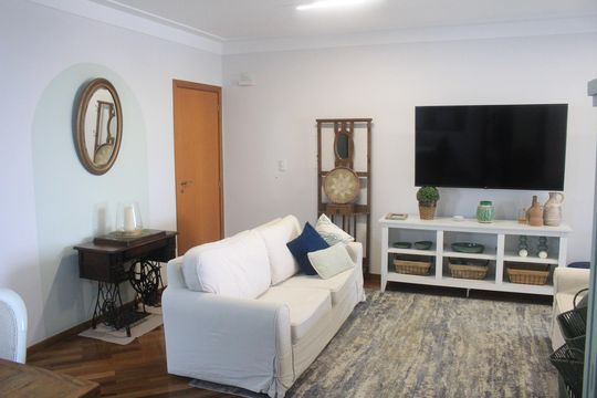 Sala de apartamento à venda com 3 quartos, 130m² em Barcelona, São Caetano do Sul