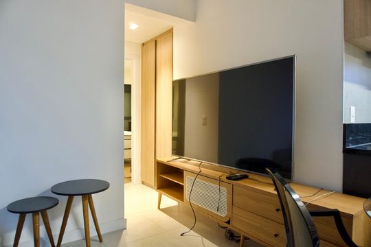 Sala  de apartamento para alugar com 2 quartos, 65m² em Lourdes, Belo Horizonte