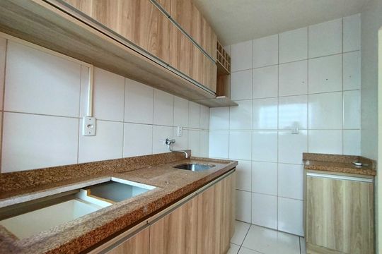 Cozinha de apartamento para alugar com 2 quartos, 45m² em Canudos, Novo Hamburgo