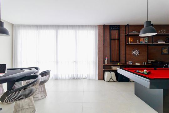 Área comum de apartamento à venda com 3 quartos, 125m² em Jardim das Acacias, São Paulo