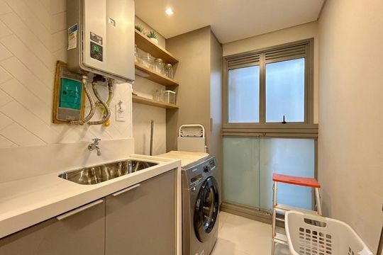 Área de Serviço de apartamento à venda com 3 quartos, 125m² em Jardim das Acacias, São Paulo