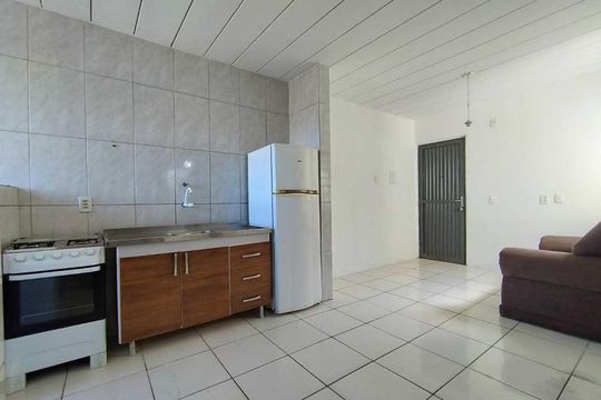 Cozinha de apartamento para alugar com 1 quarto, 50m² em Canudos, Novo Hamburgo