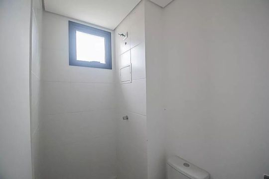 Banheiro de kitnet/studio à venda com 1 quarto, 26m² em Vila Campestre, São Bernardo do Campo
