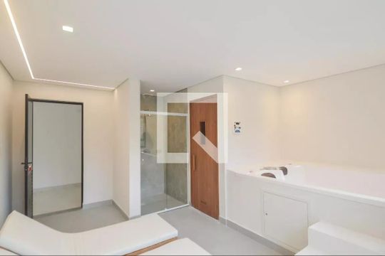 Área externa de kitnet/studio à venda com 1 quarto, 26m² em Vila Campestre, São Bernardo do Campo