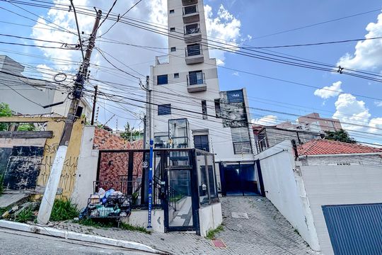 Fachada de apartamento à venda com 1 quarto, 26m² em Vila Granada, São Paulo