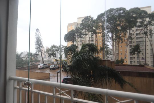 Varanda de apartamento à venda com 3 quartos, 75m² em Parque São Lucas, São Paulo