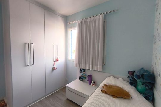 Quarto de apartamento à venda com 3 quartos, 71m² em Vila Lucia, São Paulo
