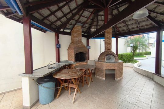 Área externa de apartamento à venda com 3 quartos, 71m² em Vila Lucia, São Paulo