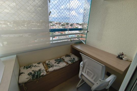 Varanda de apartamento à venda com 3 quartos, 71m² em Vila Lucia, São Paulo